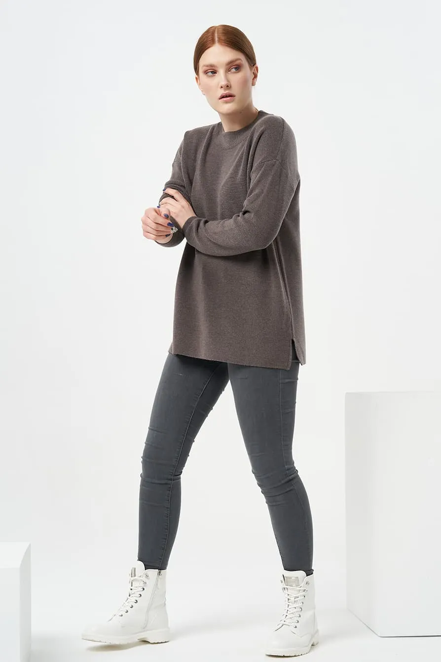 Oversize merino wool sweater