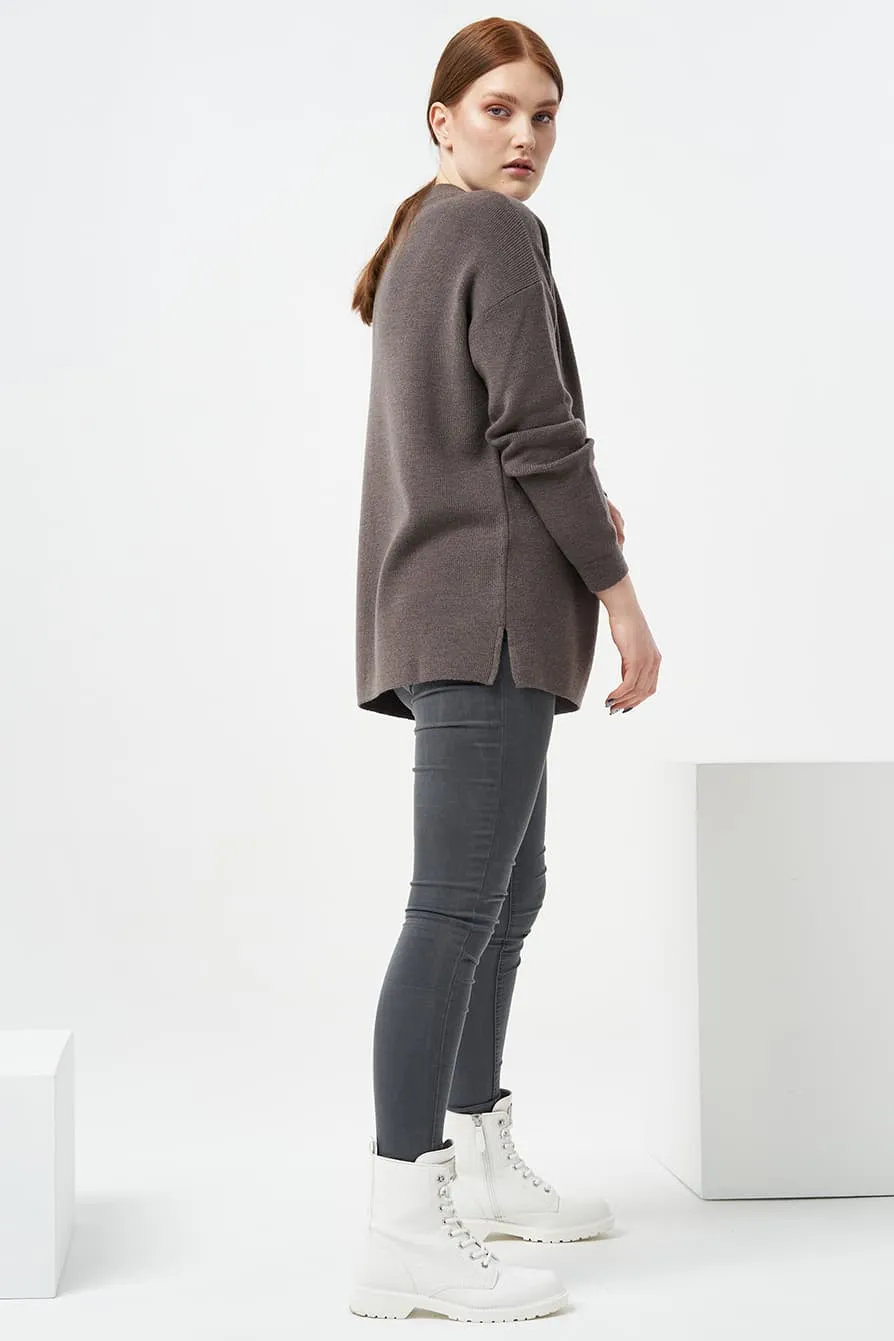Oversize merino wool sweater