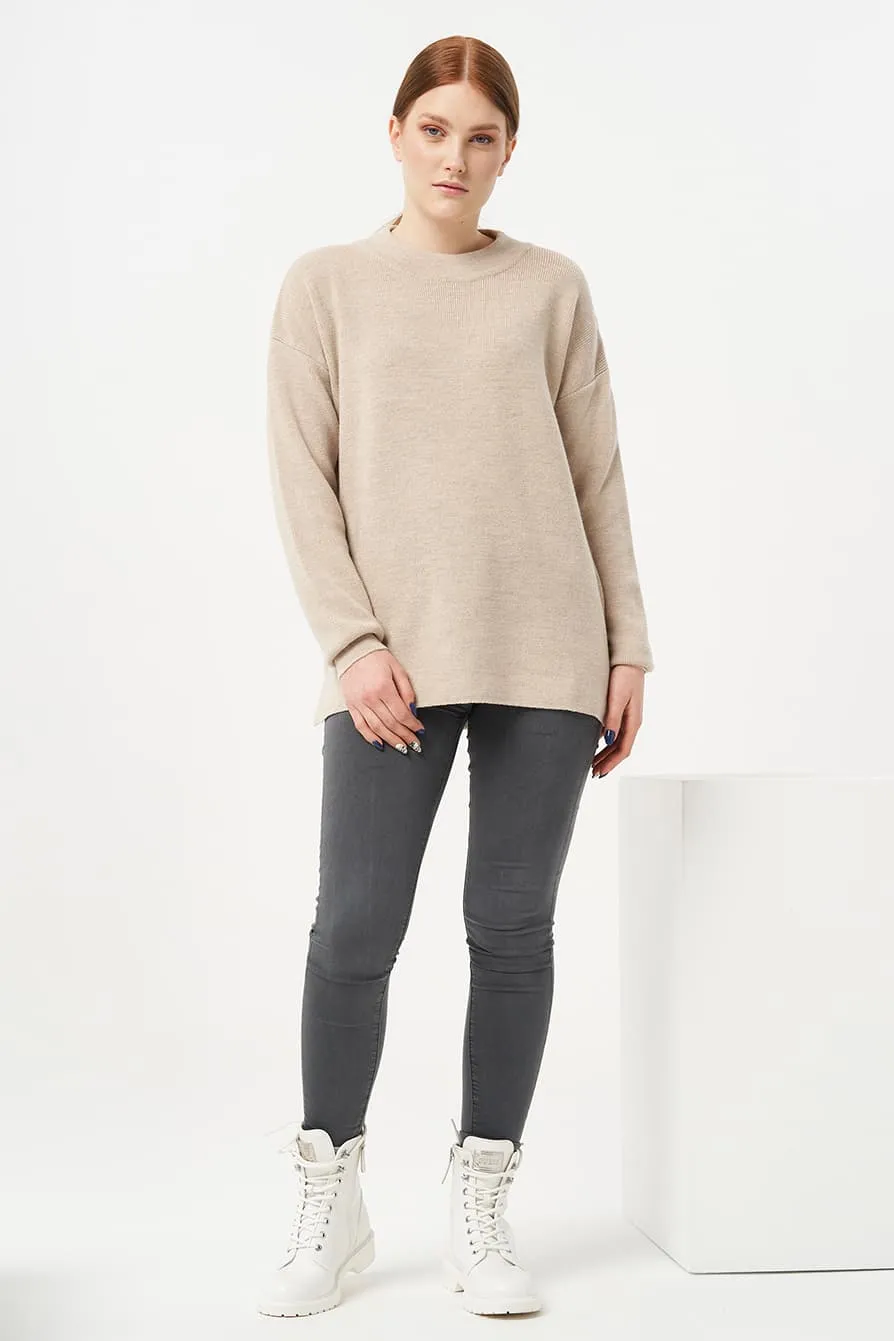 Oversize merino wool sweater