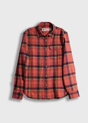 Palmer Long Sleeve Shirt - Marsala