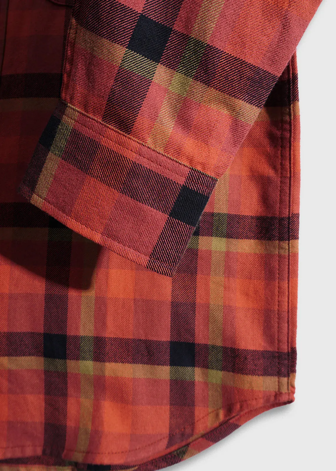 Palmer Long Sleeve Shirt - Marsala