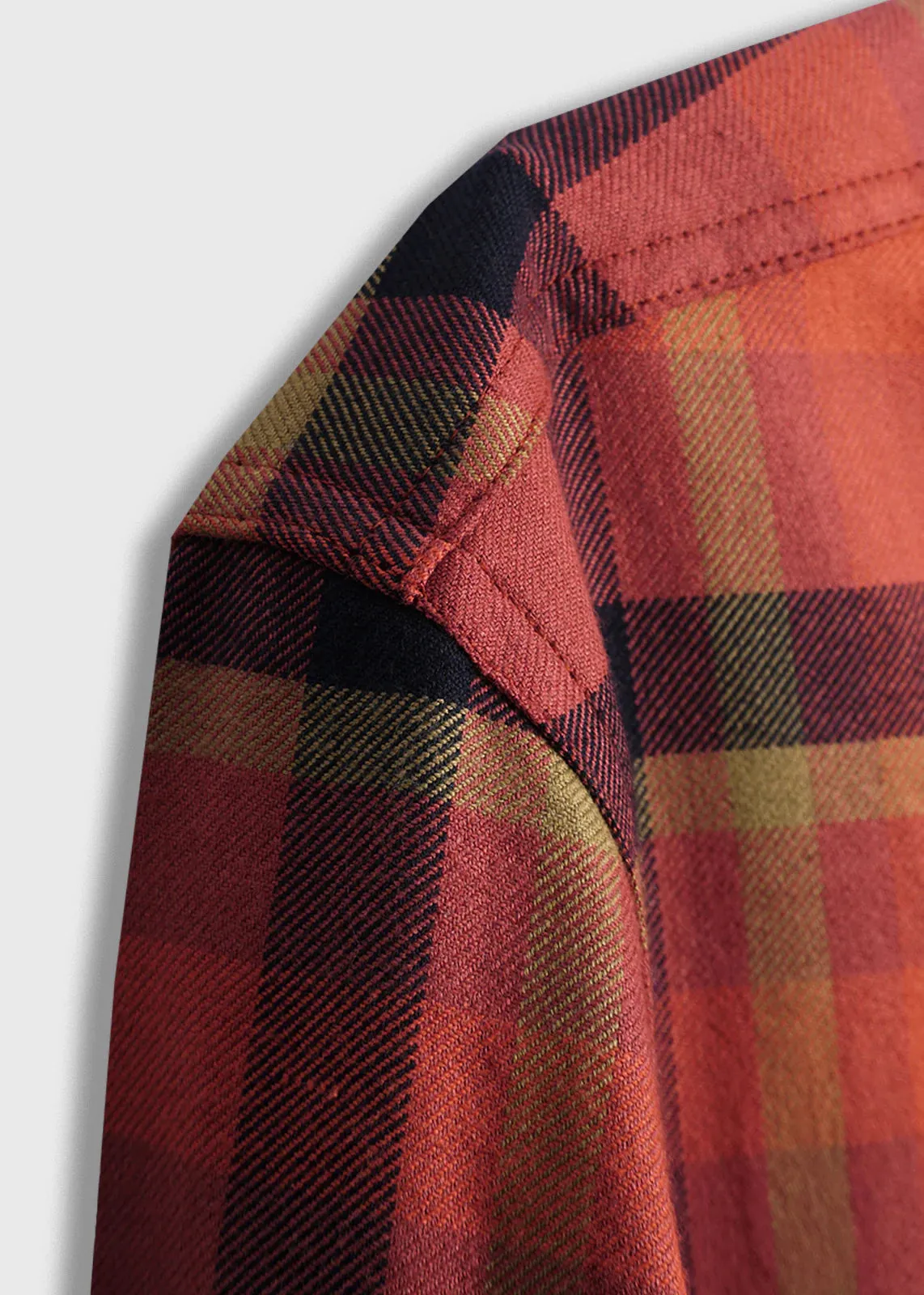Palmer Long Sleeve Shirt - Marsala