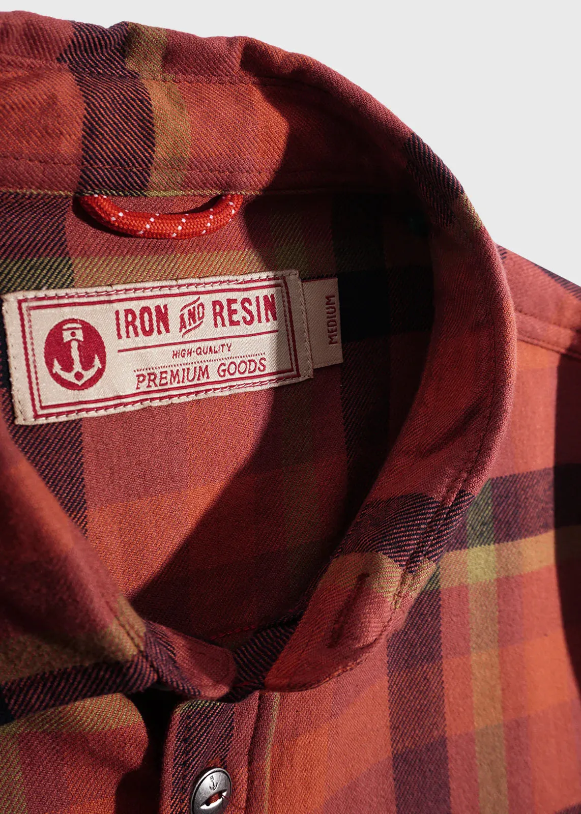Palmer Long Sleeve Shirt - Marsala