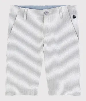 Petit Bateau seersucker stripe shorts