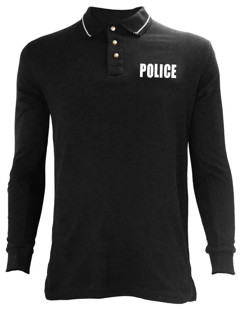 Poly Cotton Long Sleeve Shirts (Police ID)