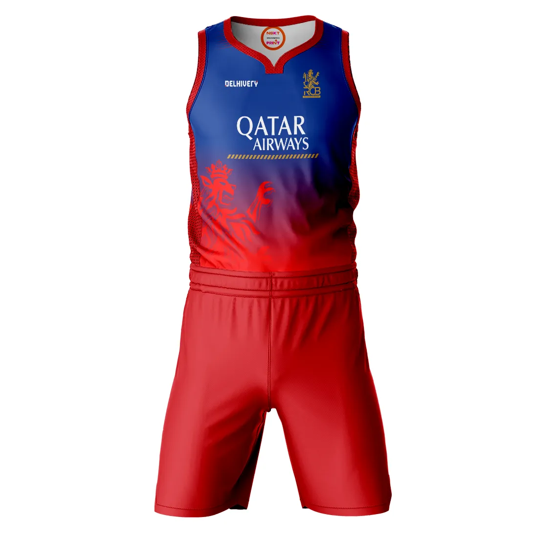 RCB Basketball Jersey With Shorts RCBBJS_1