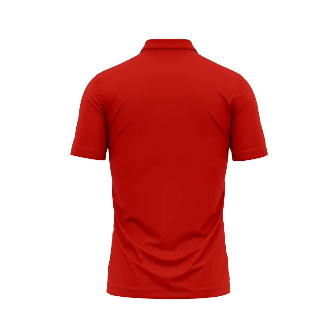 Red Polo Neck Half Sleeve T Shirt Nextprint G1288
