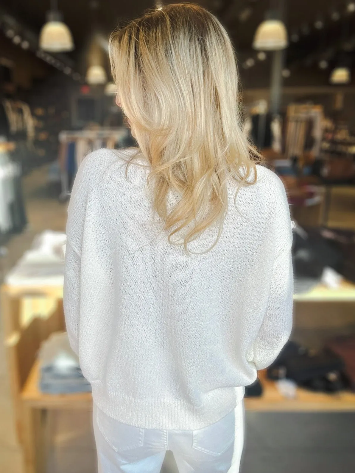 Red, White and You Sweater