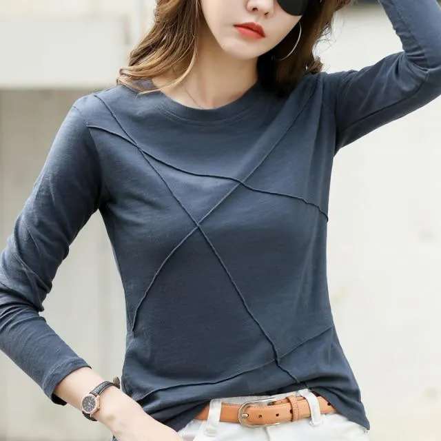 Ribbed Bamboo Cotton  Top