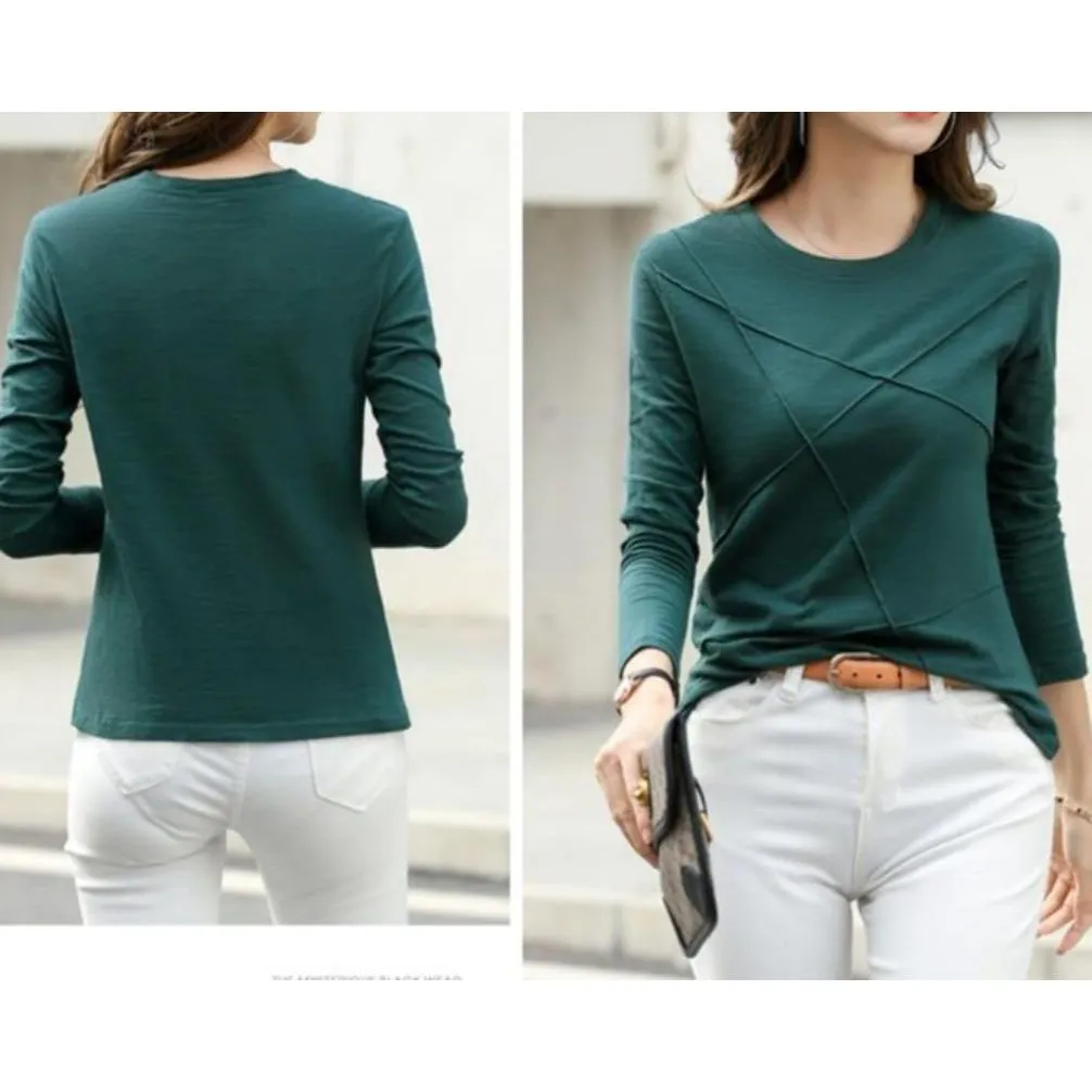 Ribbed Bamboo Cotton  Top