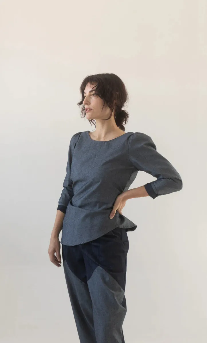 Rightful Owner Clara Blouse (Denim)