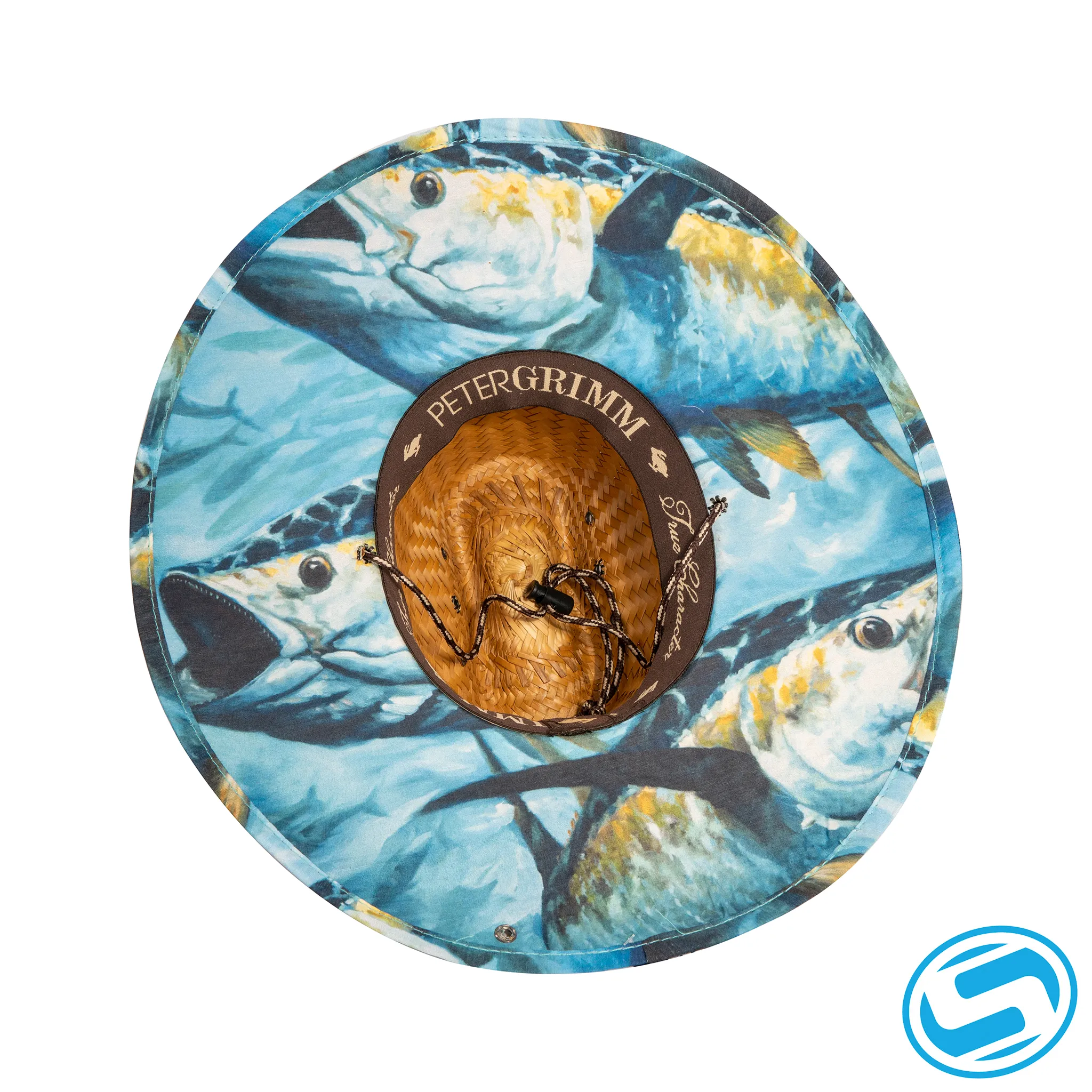 Sodium Sunset Redfish Straw Hat