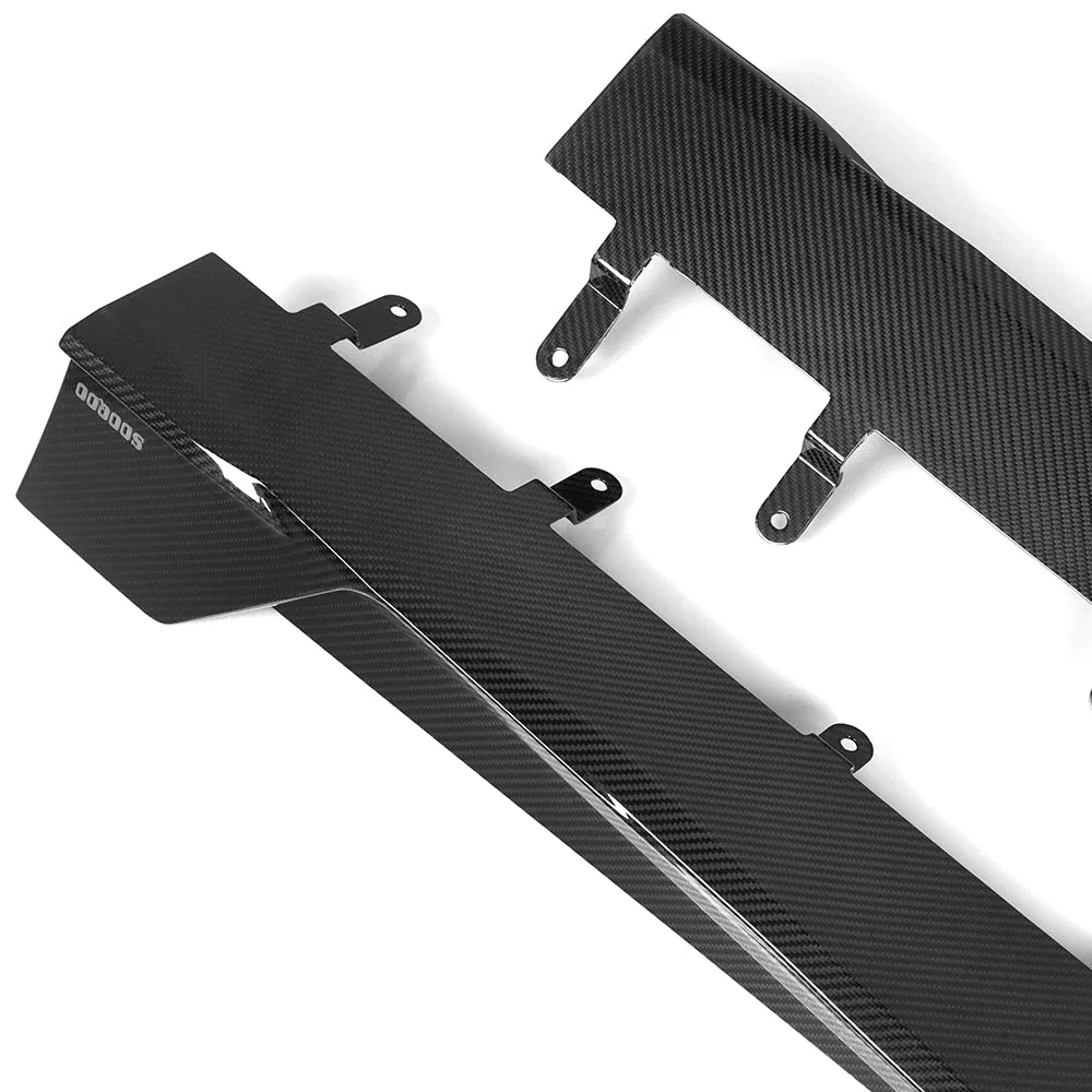 SOOQOO USA Side Skirts for BMW X5 M60i s/x Drive 40i xDrive 50e G05 Carbon Fiber