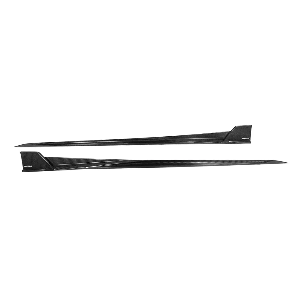 SOOQOO USA Side Skirts for BMW X5 M60i s/x Drive 40i xDrive 50e G05 Carbon Fiber