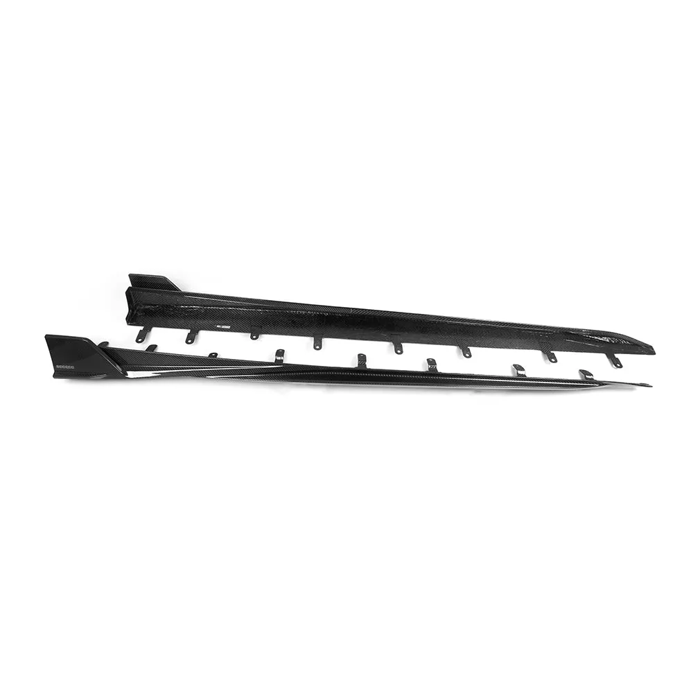 SOOQOO USA Side Skirts for BMW X5 M60i s/x Drive 40i xDrive 50e G05 Carbon Fiber