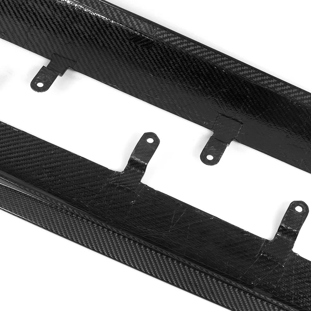 SOOQOO USA Side Skirts for BMW X5 M60i s/x Drive 40i xDrive 50e G05 Carbon Fiber