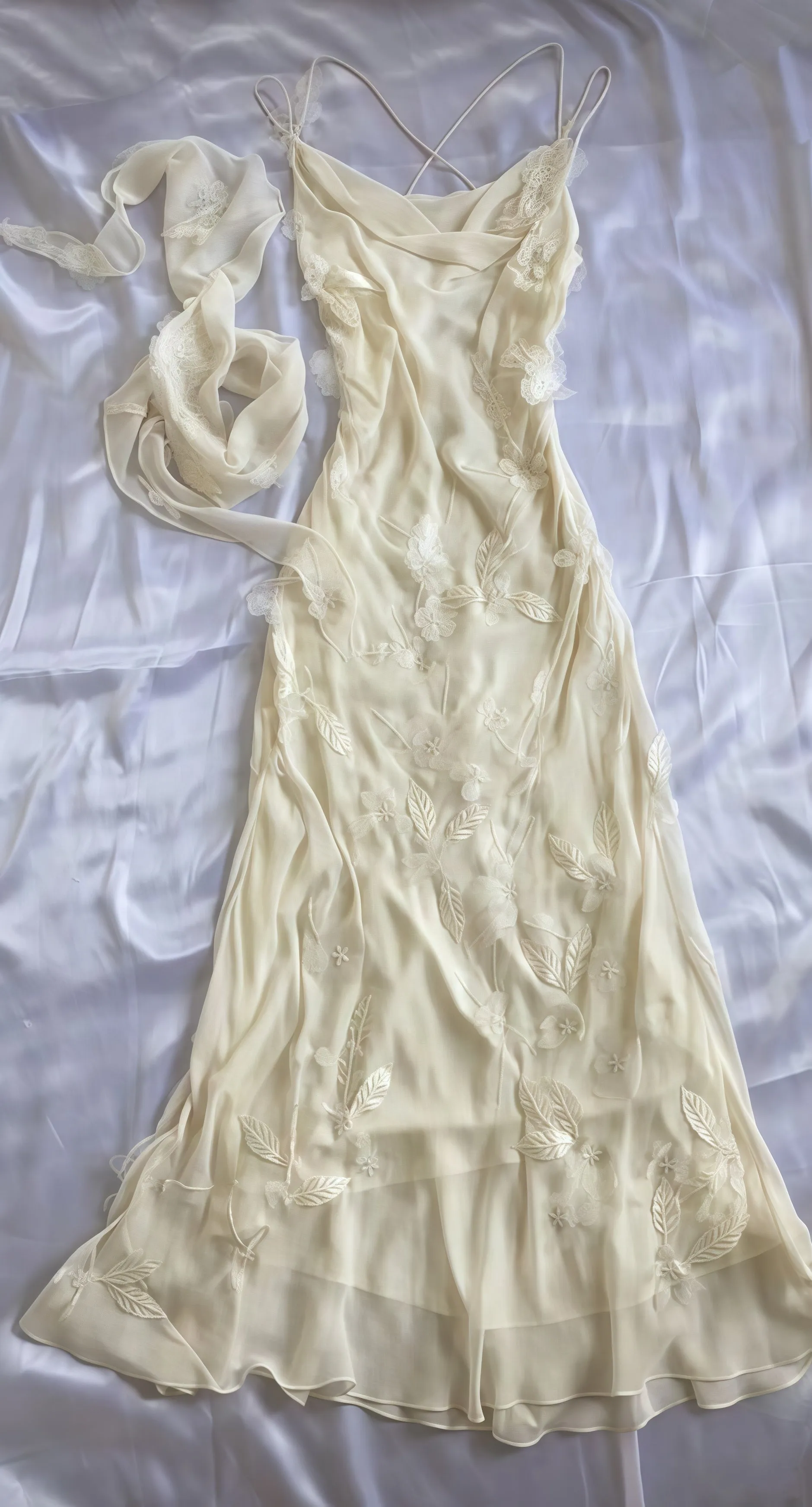Spaghetti Straps Floral Party Dresses Long Gala Dress Formal