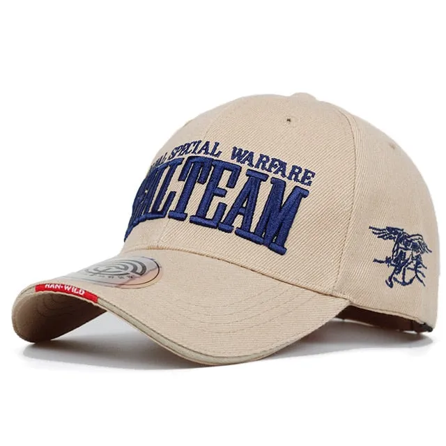 sport Tactical Cap Mens Army Baseball Caps Adjustable Bone cotton Snapback Hats Trucker Hats