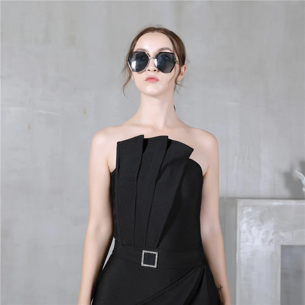 Strapless Bandage Elegant Dress