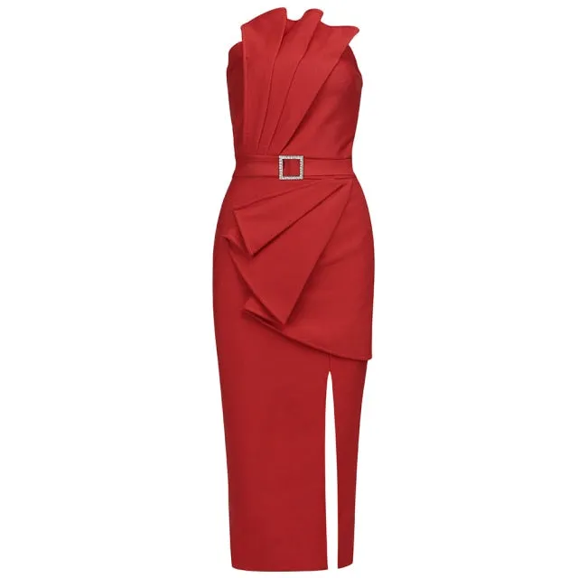 Strapless Bandage Elegant Dress