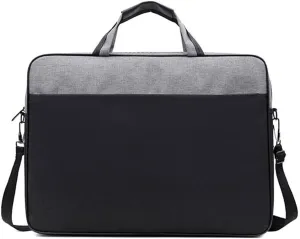 Stylish Waterproof Laptop Bag for Business Travel and Documents Storage Fits 15.6/17 inch Laptops