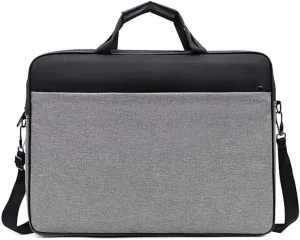 Stylish Waterproof Laptop Bag for Business Travel and Documents Storage Fits 15.6/17 inch Laptops