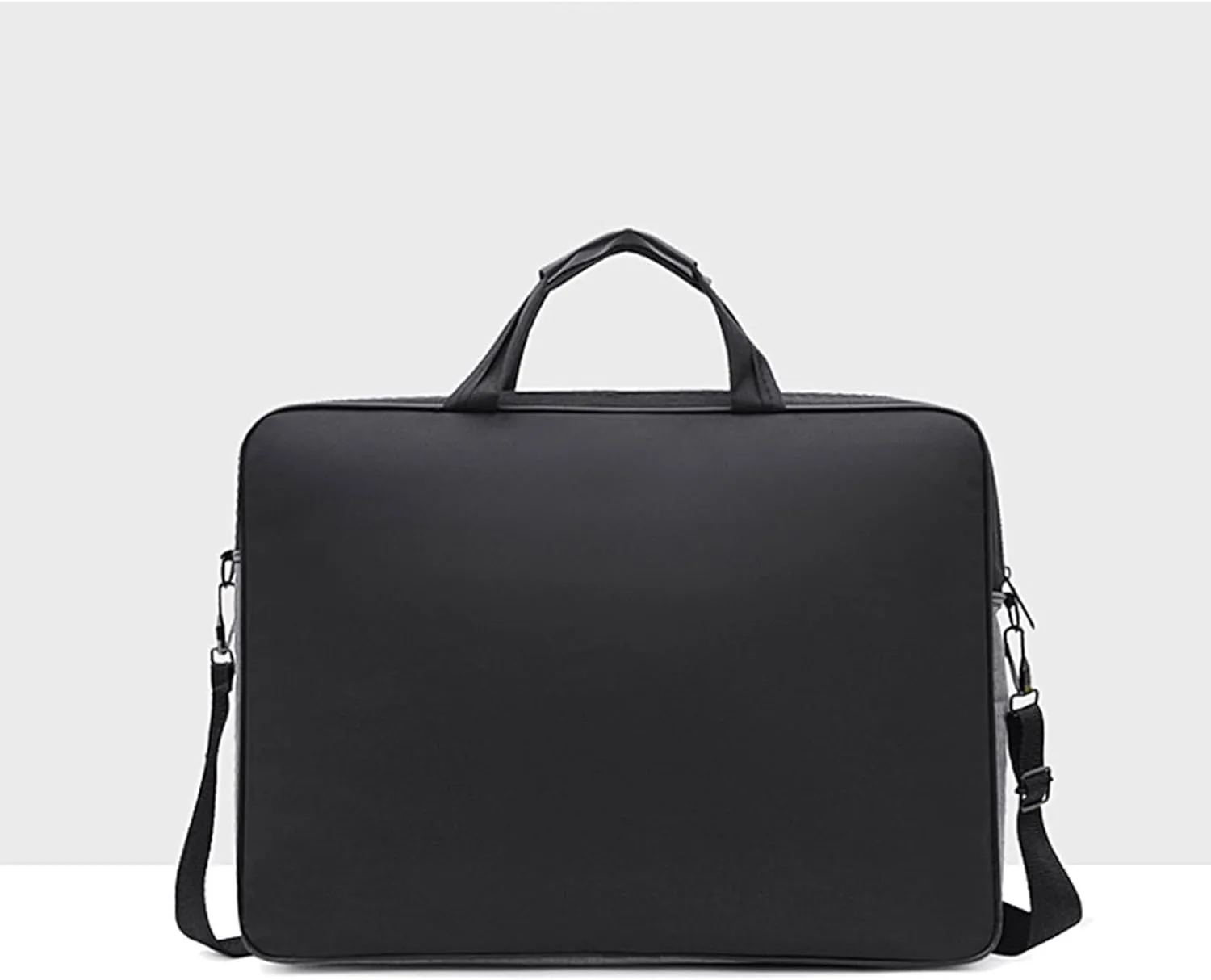 Stylish Waterproof Laptop Bag for Business Travel and Documents Storage Fits 15.6/17 inch Laptops.Black. 17 inches