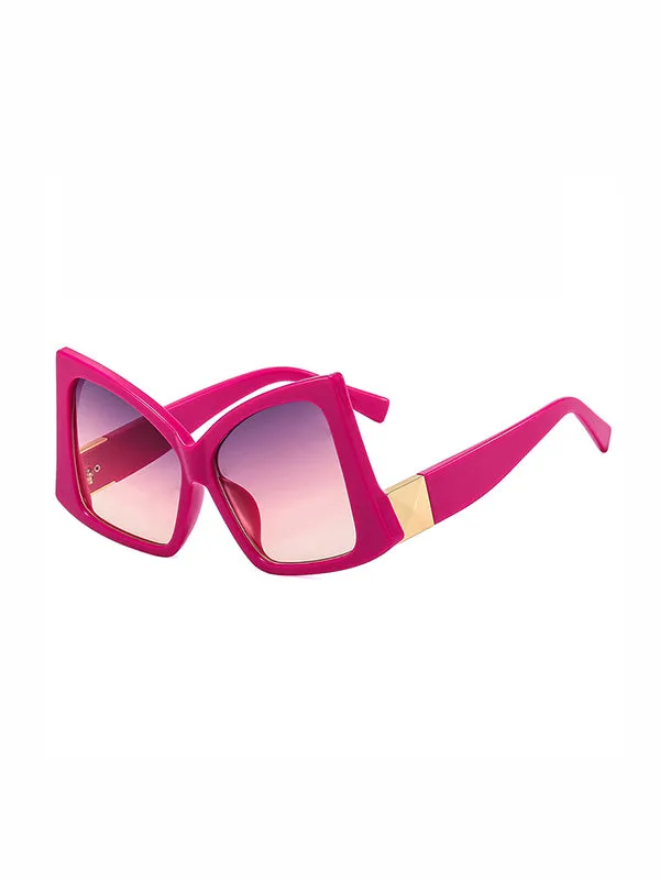 Sun-Protection Geometric Sunglasses Accessories