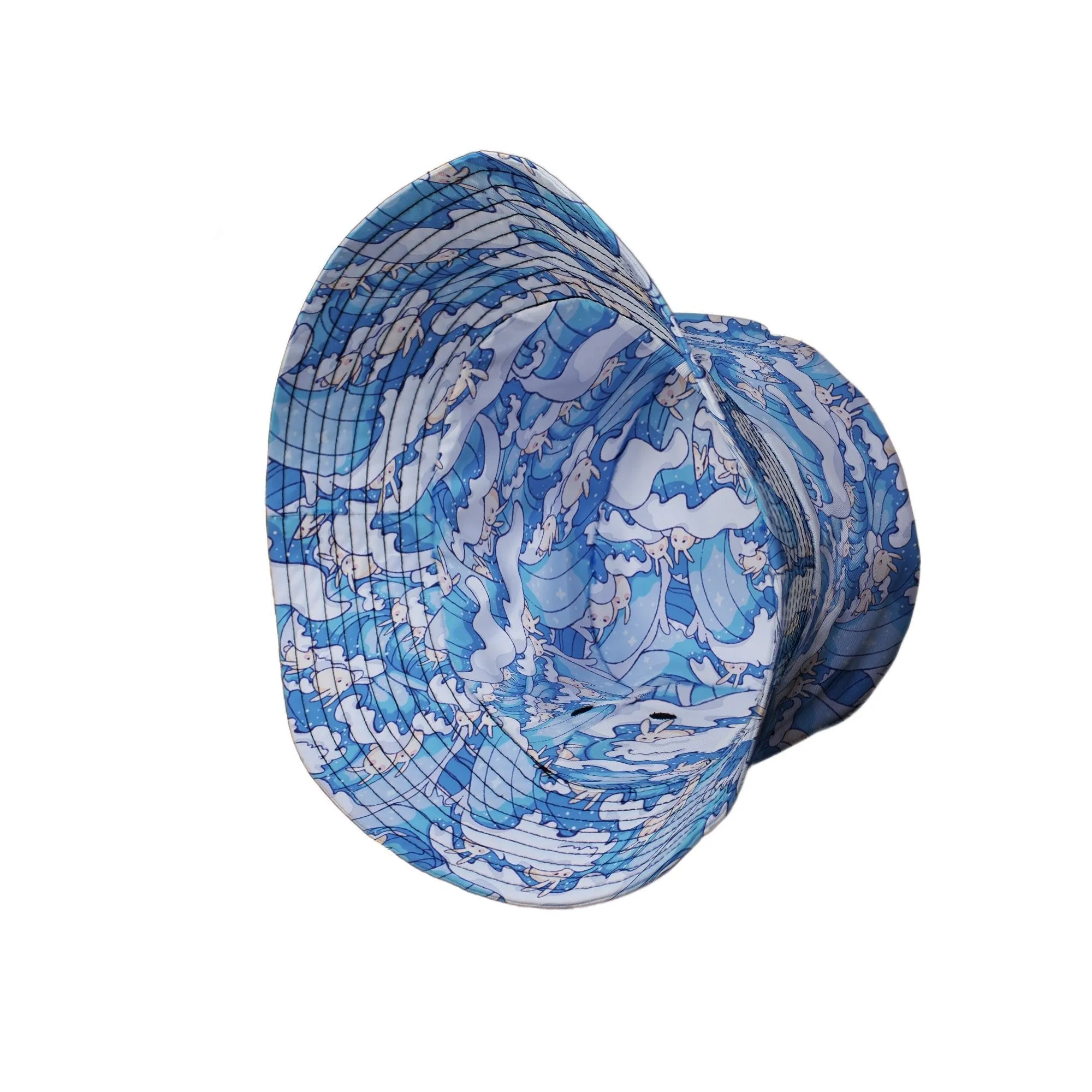 Surfer Bunnies Anime Bucket Hat