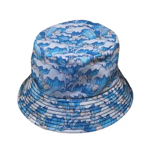 Surfer Bunnies Anime Bucket Hat