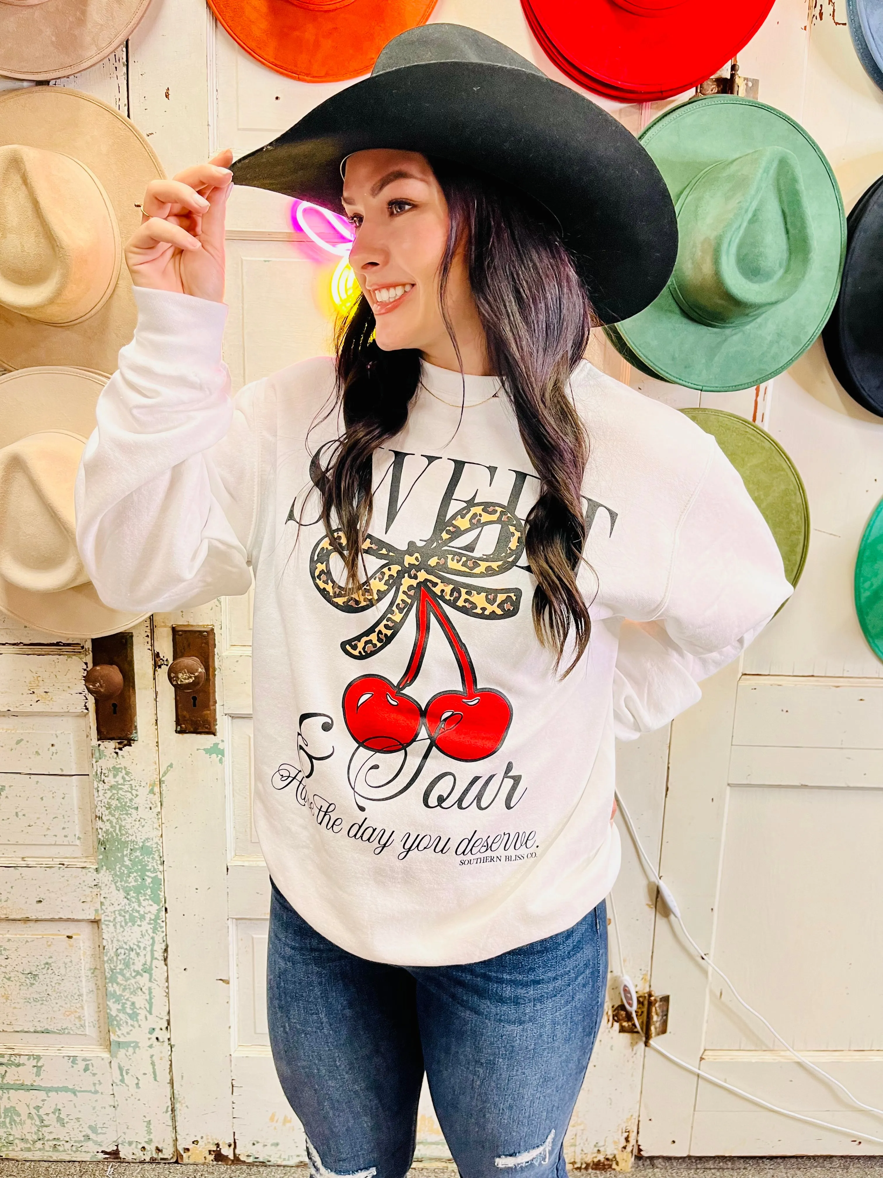Sweet and sour sweatshirt
