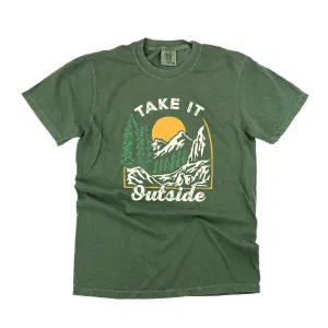 Take It Outside - SHORT SLEEVE COMFORT COLORS TEE