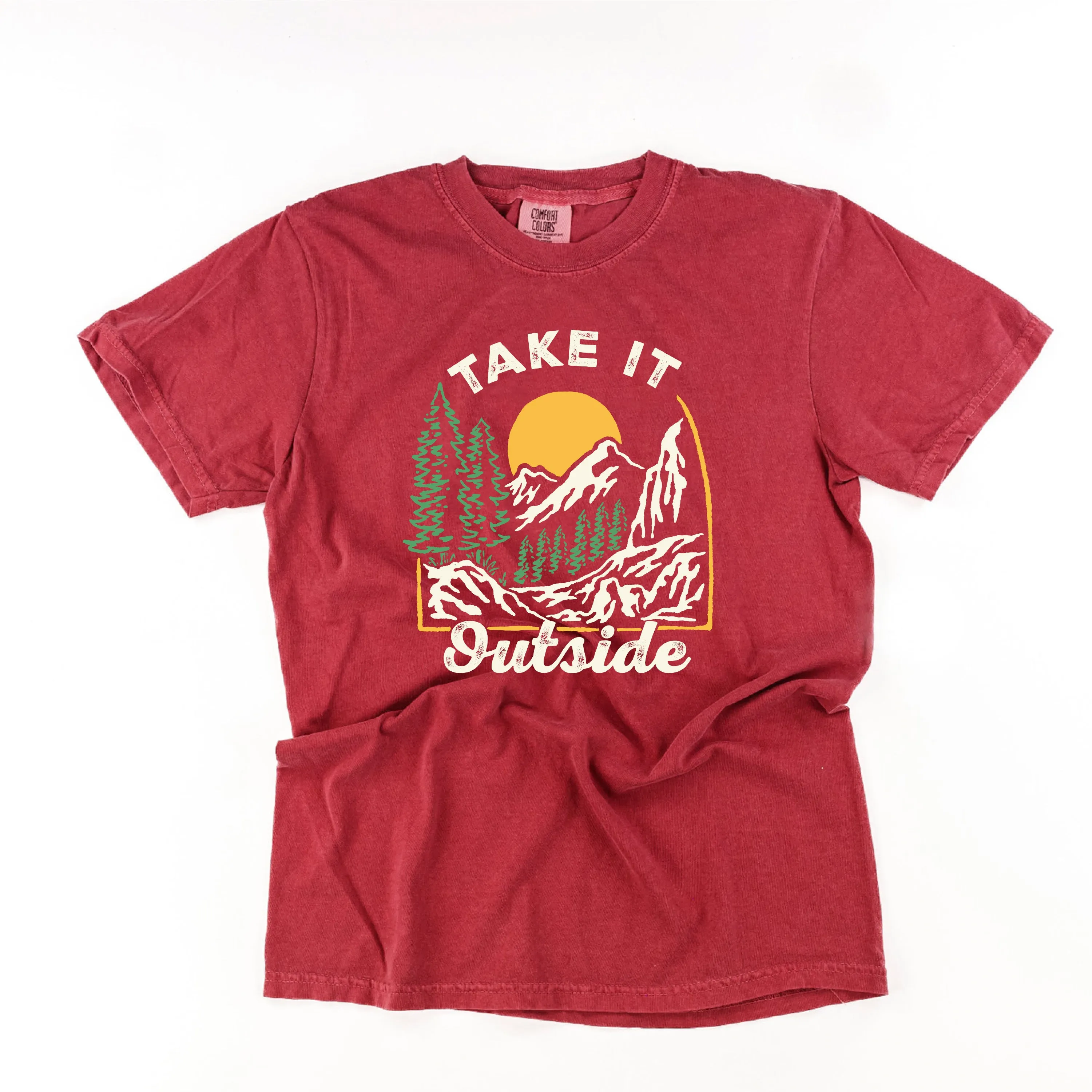 Take It Outside - SHORT SLEEVE COMFORT COLORS TEE