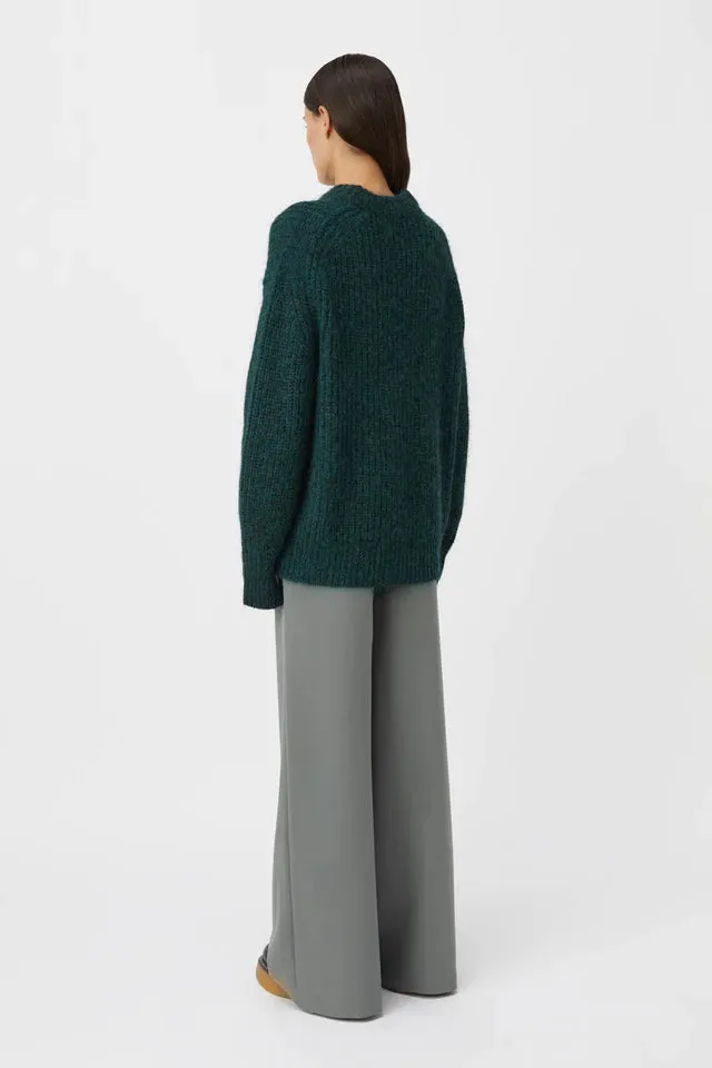 Tasmin Boyfriend Jumper  Deep Sea