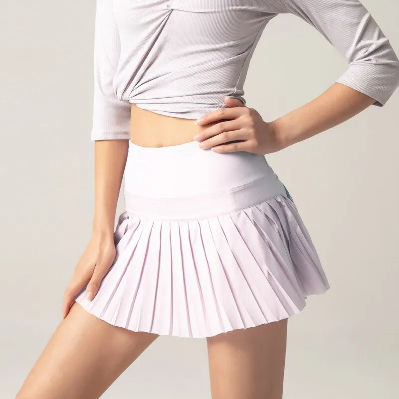 Tennis Skirt Women Pleated Golf Athletic Skorts Mini Summer Sport Skirt Pants Fitness Gym Activewear Workout Running Shorts