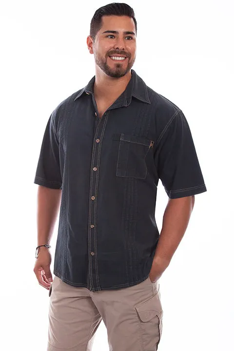 Traveler Cotton Shirt by Farthest Point Casuals