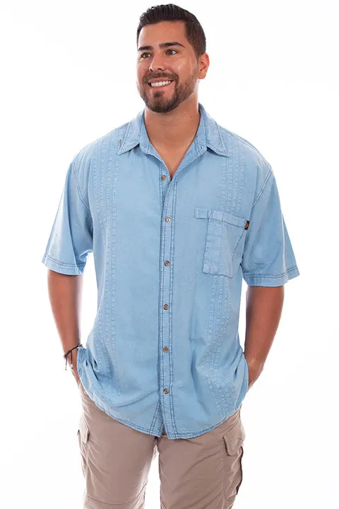 Traveler Cotton Shirt by Farthest Point Casuals