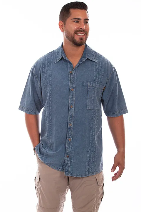 Traveler Cotton Shirt by Farthest Point Casuals