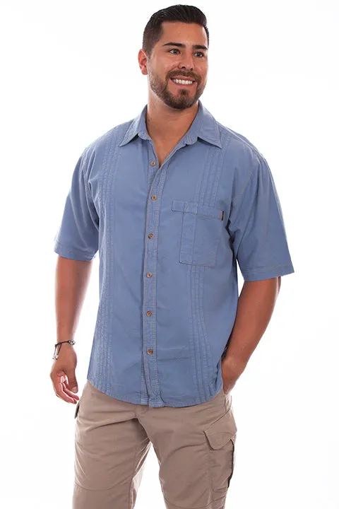Traveler Cotton Shirt by Farthest Point Casuals