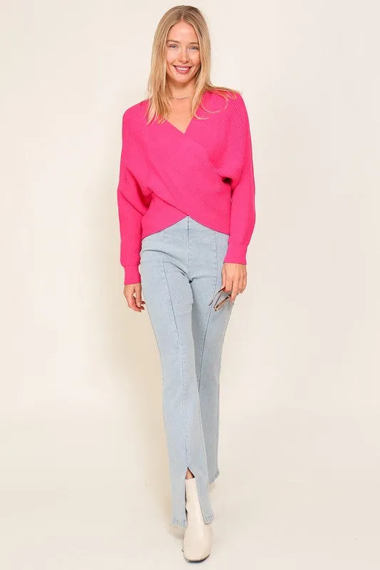Veronica Criss Cross Sweater