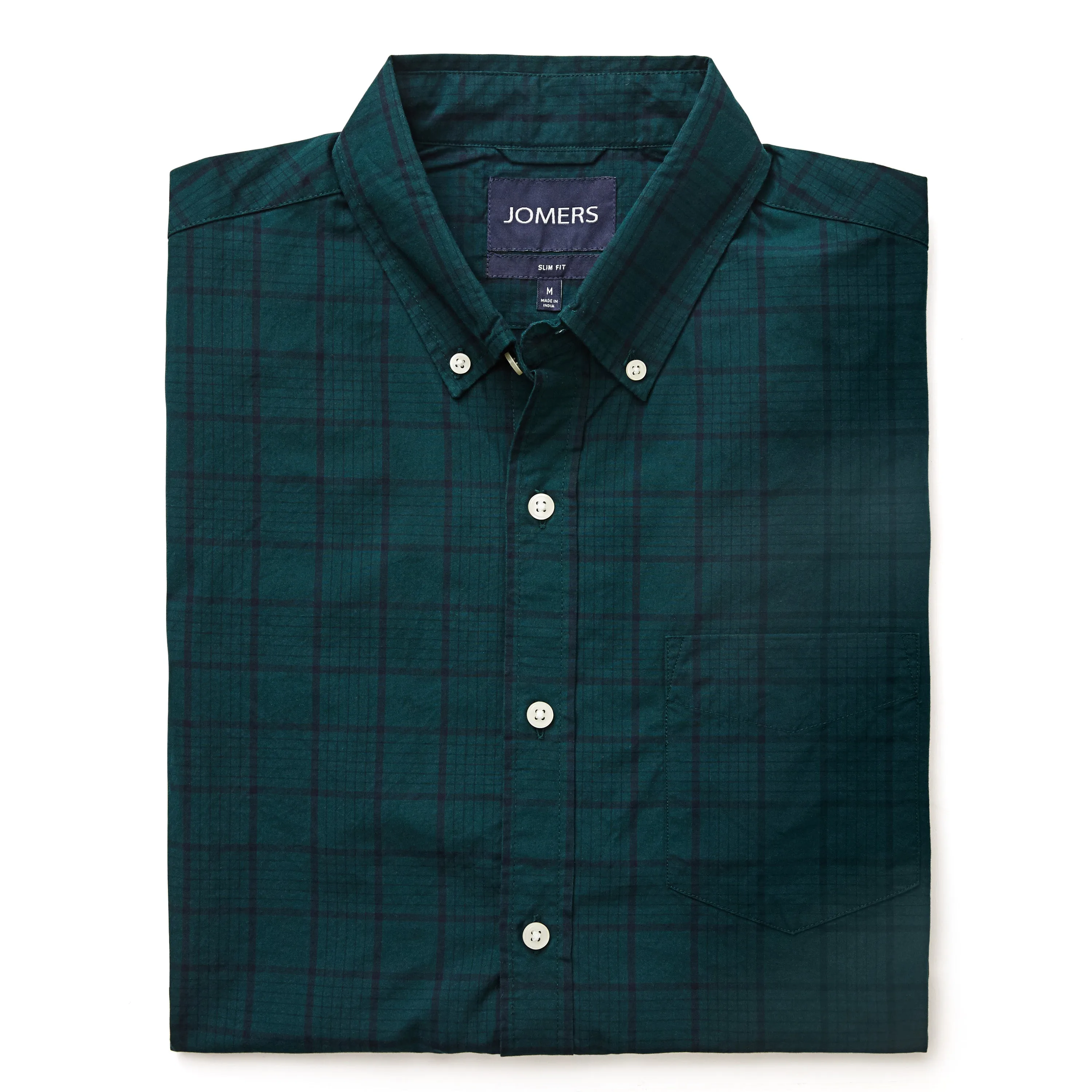 Washed Button Down Shirt - Midwood Check