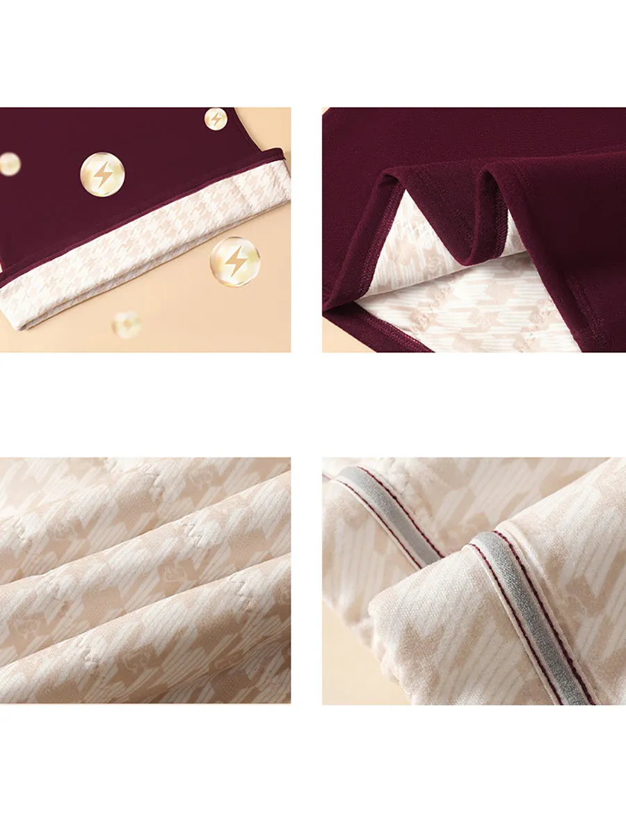 Women Autumn Casual Warm Pure Color O-Neck Blouse