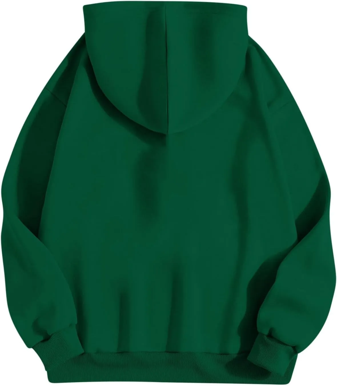 Womens Hoodies Oversized Sweatshirt Casual Fleece Pullover Top Solid Color Soft Hoodie With Pocket 2024 Fall Trendy Top