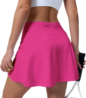 Women's Tennis Skirt High Waisted Pleated Athletic Skorts Skirts for Women with Pockets Sports Casual Skirts