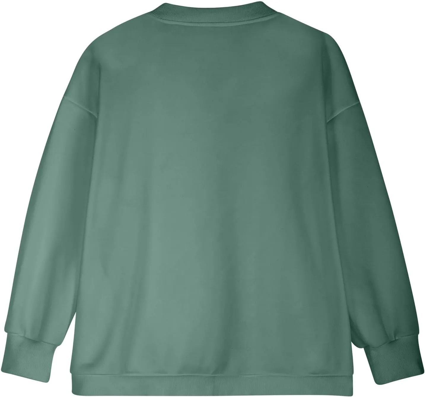 Women's Zip Up Sweatshirt Jackets No Hood Long Sleeve Sweatshirt Casual Loose Fit Outerwear with Pockets Fall Clothes