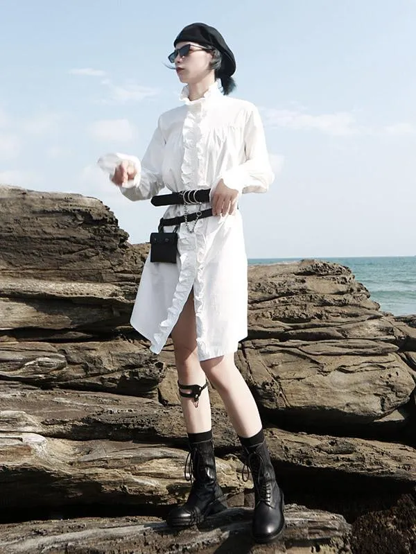 xakxx Metal Multi-Ring Chain Belt
