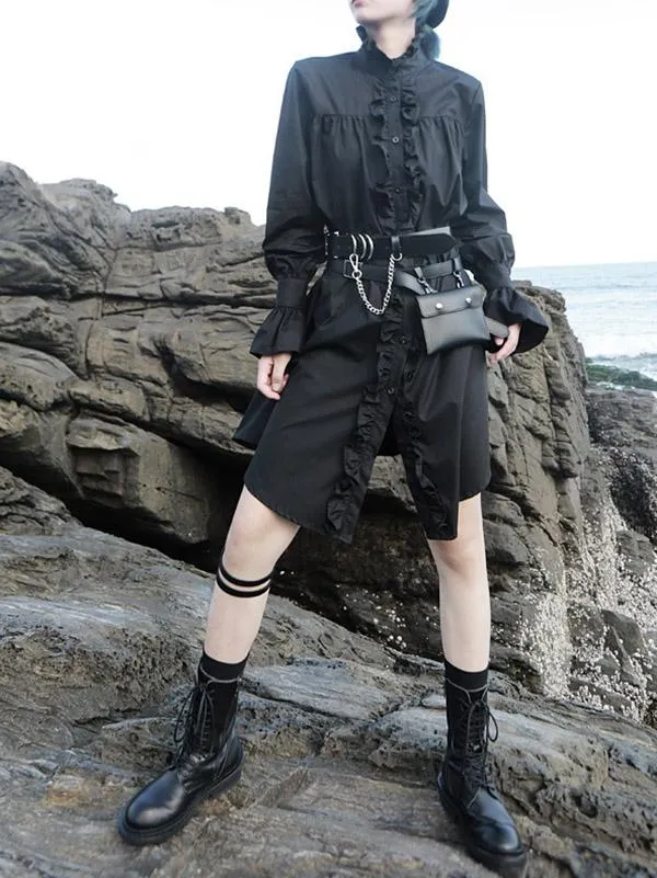 xakxx Metal Multi-Ring Chain Belt