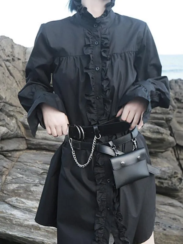 xakxx Metal Multi-Ring Chain Belt