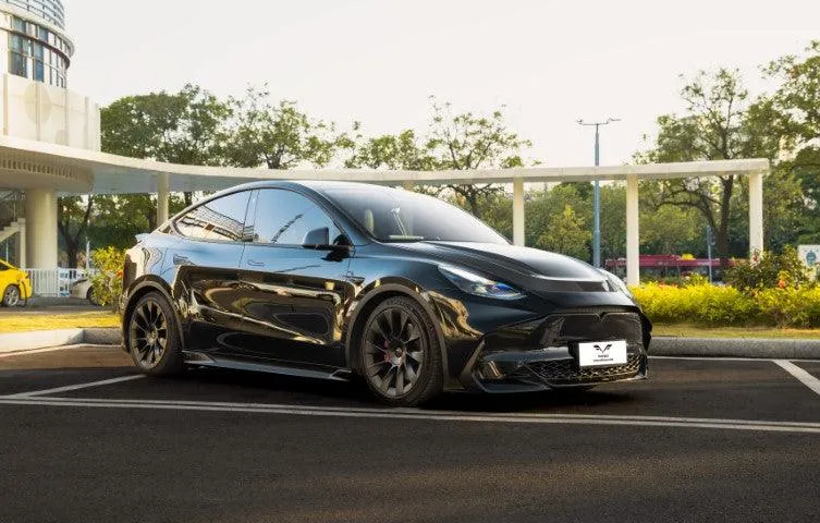 Yofer USA Loong Flames Max Side Skirts for Tesla Model Y / Performance 2021-ON PP