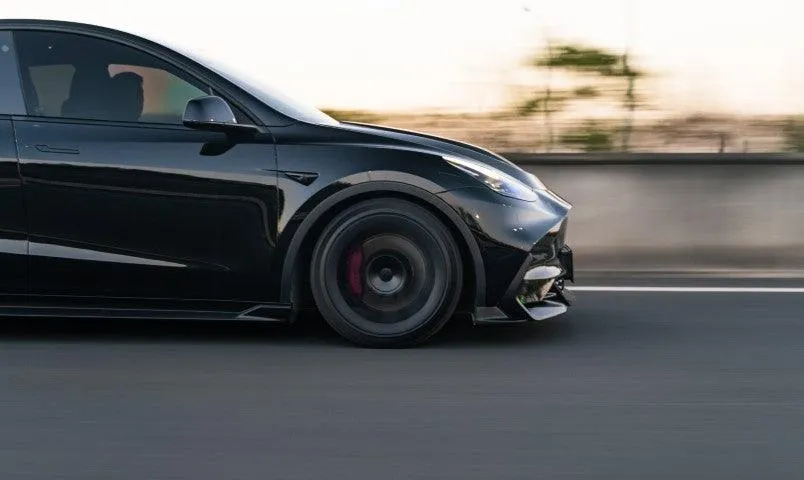 Yofer USA Loong Flames Max Side Skirts for Tesla Model Y / Performance 2021-ON PP